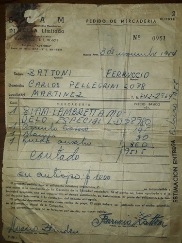 Imagen 15 de 16 de Siambretta 1955