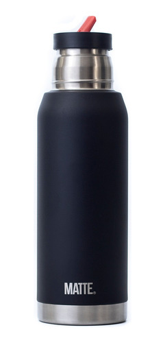 Imagen 3 de 6 de Nuevo Termo Matte Acero Inoxidable 1 Litro