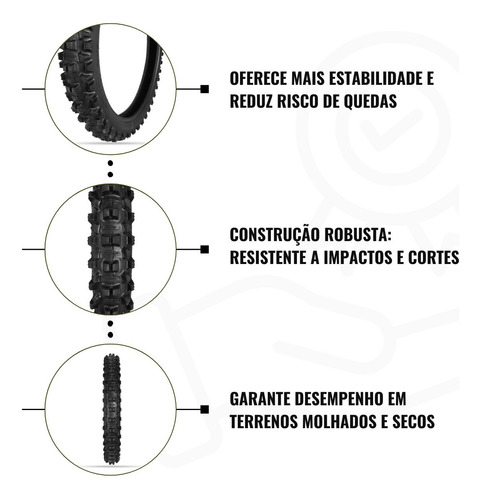 Pneu Dianteiro Exc Medium Soft Borilli 90/90-21 Sherco 250