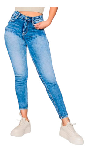 Jeans Mujer Mezclilla Suave Strech P36