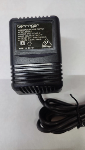 Eliminador Genérico Behringer Mod-mxul5 17.5v 2x650ma (Usado)