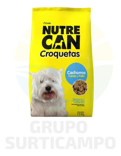 Nutrecan Cachorro * 15 Kg