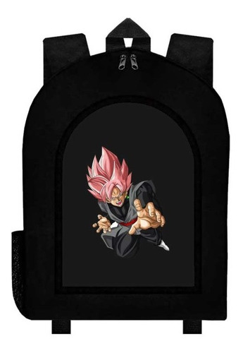 Mochila Negra Dragon Ball A246