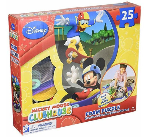 Mickey Espuma En Caja Puzzle Mat