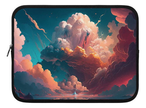 Funda Para iPad Pintura Nube Tableta Hermoso Estuche 10 