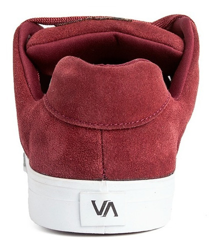 Zapatillas Skate Urbanas Cuero Bordo Envió Gratis Valimited
