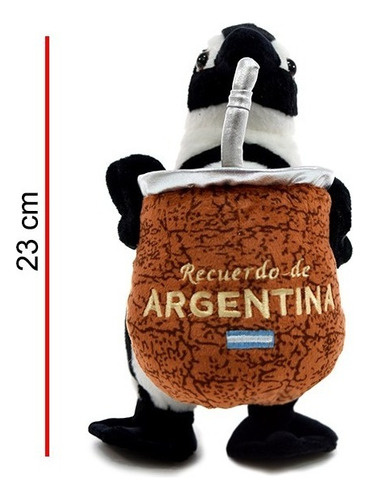 Peluche Pingüino Con Mate Ideal Regalo