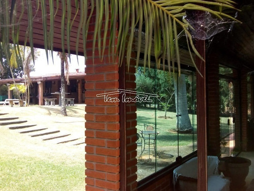 Imagem 7 de 21 de Chácara No Condomínio Fechado Vale Das Orquídeas Em Iperó. Piscina E Churrasqueira! - Ch00586 - 69437595