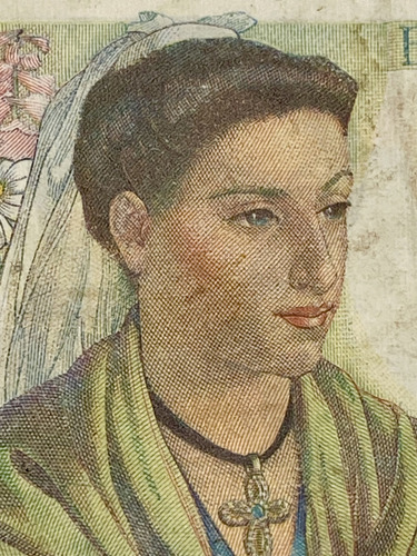 Hermoso Billete Francés De 5 Francos Año 1943 (Usado)