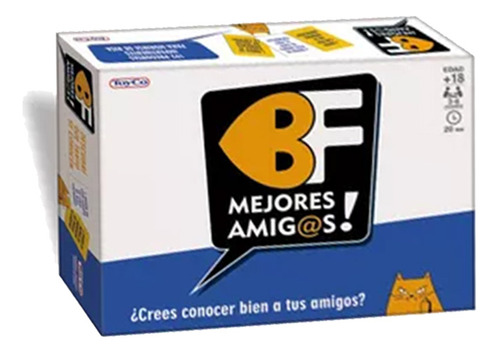 Juego De Mesa Bf Mejores Amigos Toyco