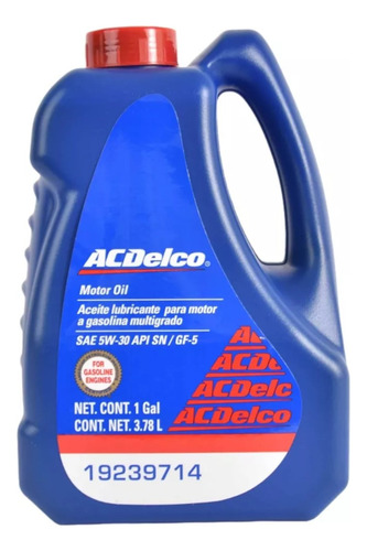 Kit De Afinacion 5w30 Mineral Aveo 2009-2017