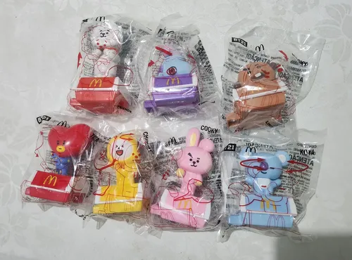 Coleção Completa Bt21 Mc Donalds - Banda Coreana Bts Lacrado