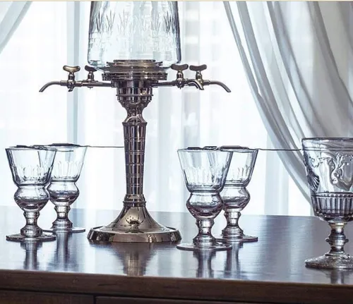Amehla Original Absinthe Glass - Juego De 2 Copas De Coctel