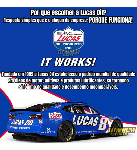 Lucas Oil Octane Booster Aditivo Aumento Octanagem Gasolina