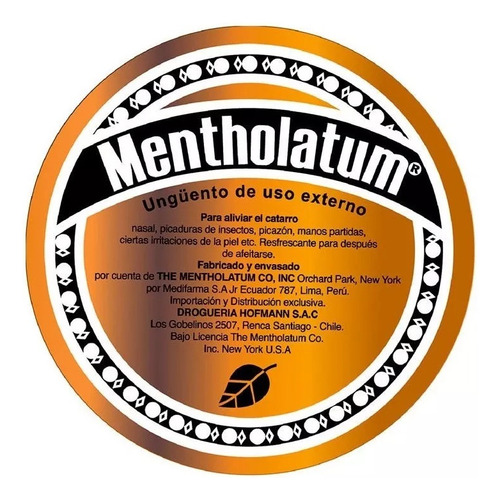Mentholatum Lata 12gr 