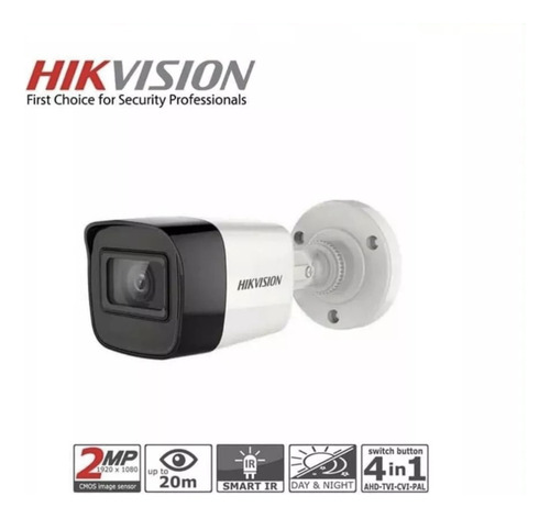 Camara Seguridad Hikvision Bullet DS-2CE16D0T-EXIPF