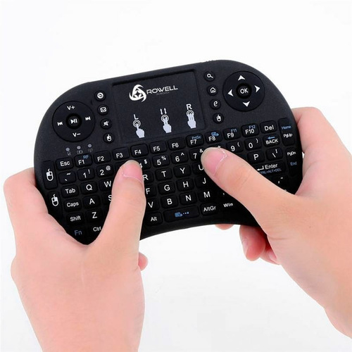 Imagen 3 de 5 de Teclado Para Tv Inalámbrico Con Cable Usb