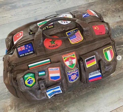 Parche Bordado Bandera Italia - Para Mochila - Campera