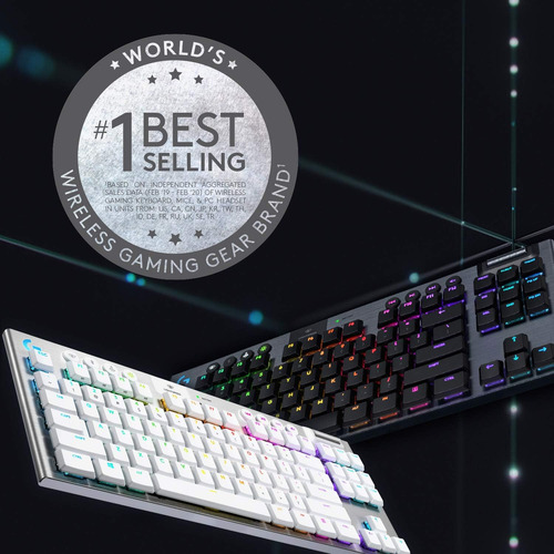 Logitech G915 Tkl Tenkeyless Lightspeed Inalámbrico Rgb Mech
