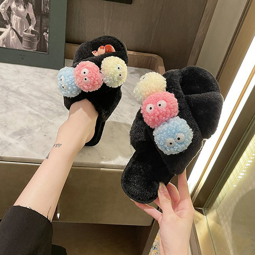 Yc Slipper De Hogar Mujer Cómodas Interiores Con Goteras