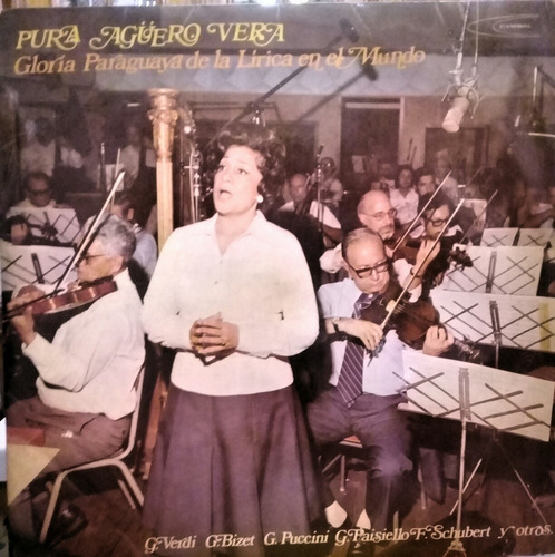 Lp Pura Agüero Veraorquesta Sinfonietta Buenos Aires