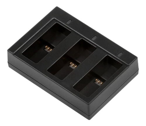 Imagem 5 de 6 de Carregador De Bateria Triplo Para Gopro Hero 5 6 7 8 Shoot