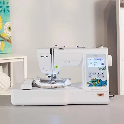 Máquina De Bordar Brother Pe535, 80 Diseños Incorporados, Ár