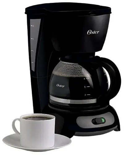 Cafetera Oster Manual 4 Tazas 3301 Color Negra | MercadoLibre