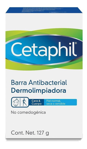 Cetaphil Jabón En Barra Antibacterial 127 Gr