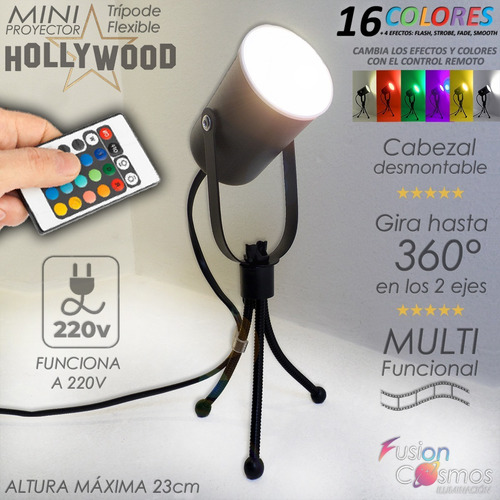 Imagen 6 de 10 de Proyector Led Navideño Luces Decoracion Control Efectos Rgb