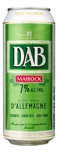 Cerveza Dab Mailbock Strong lata 500 mL