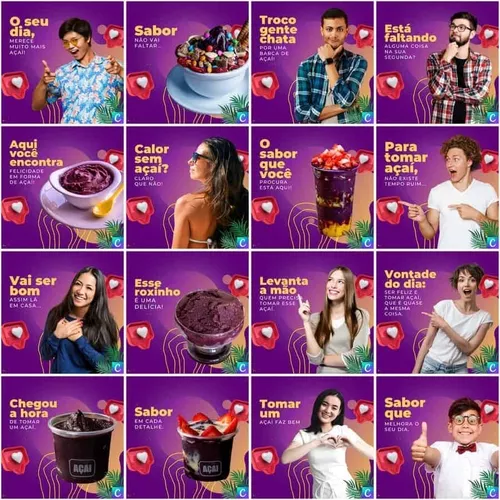 Post para AÇAÍ no Canva - Passo a Passo 