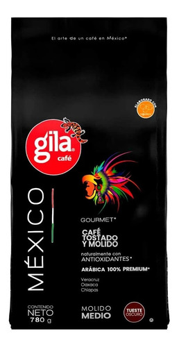 Café Gila Gourmet Tostado Y Molido México 780g
