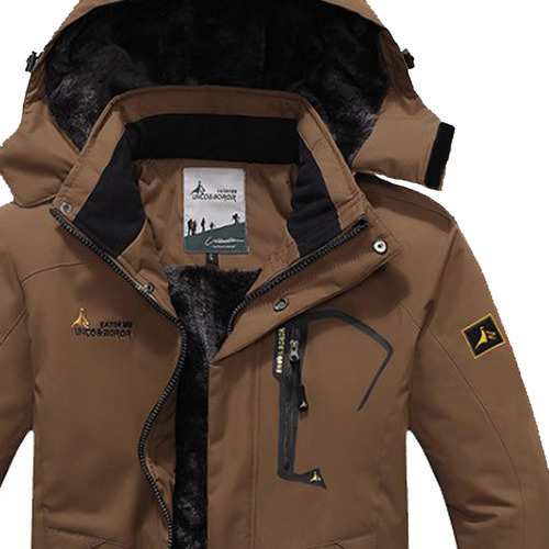 Casacos De Snowboard Masculinos Com Capuz Warm Windbreaker