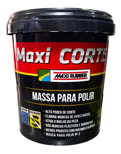 Pulitura Rubbing Paso 1 Maxirubber Maxi Corte 1/16