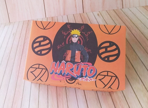 Imagem 2 de 3 de 30 Caixas P 6 Doces Lembrança Festa Naruto