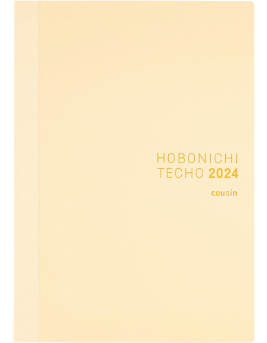 Libro Hobonichi Techo Cousin [inglés/a5/enero De 2024 ...