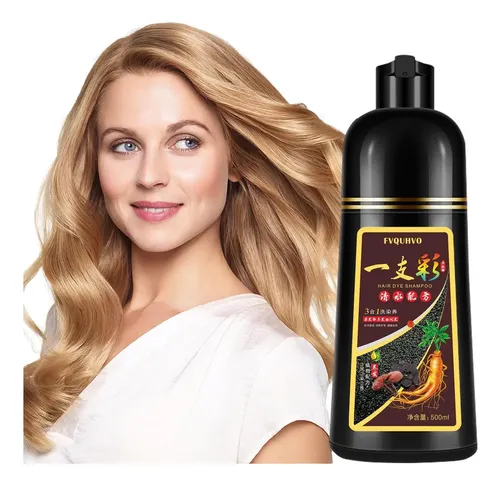 Shampoo Yocisku 3 Em 1 Para Tintura De Cabelo Loiro Castanho