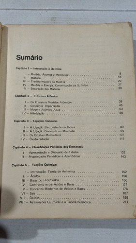 Química Segundo Grau Ricardo Feltre E Setsuo Yoshinaga L8 (Usado)