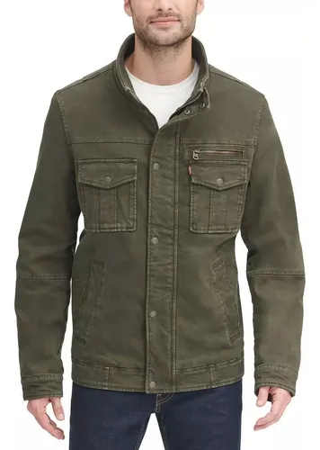 Chamarra levis verde hotsell
