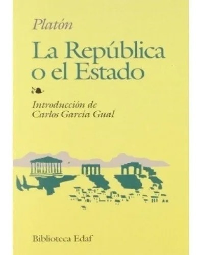 La República O El Estado: No Aplica, De Platón. Serie No Aplica, Vol. No. Editorial Edaf, Tapa Blanda, Edición 2015 En Español, 2021