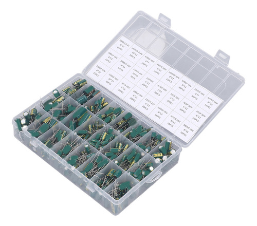 Kit Surtido De Condensadores, 460 Piezas De Aluminio Electro