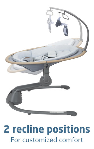 Baby Swing Maxi-cosi Cassia Smart Portable Con Música Gris