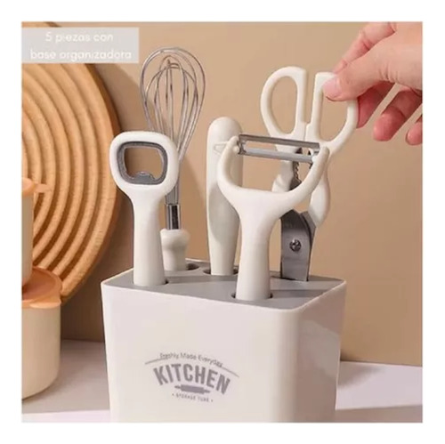 Kit Juego De Utensilios De Cocina 5 Herramientas
