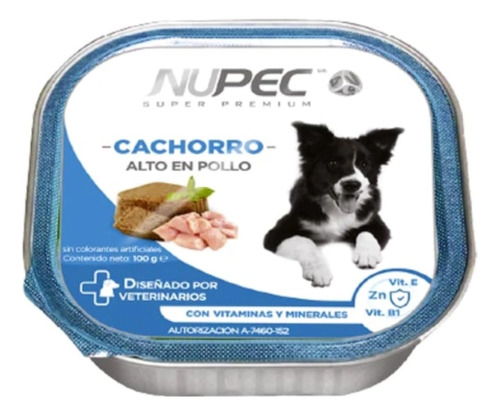 Alimento Húmedo/ Cachorro Pack 16 Latas Marca Nupec