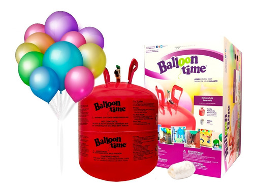 Garrafa De Helio Globos Cinta Gratis Producto Original Usa