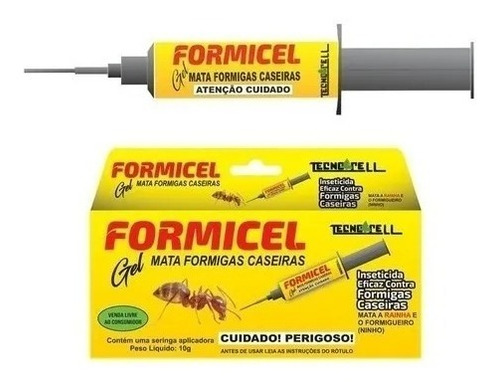 Gel mata formigas caseiras Tecnocell Formicel 10g