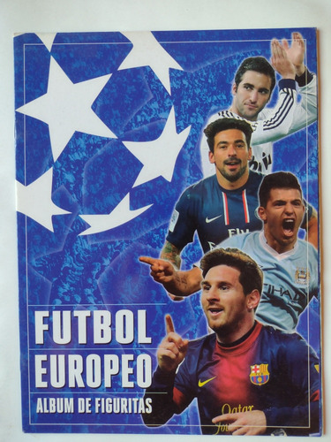 Álbum De Figuritas Fútbol Europeo Temporada 2012/2013 Nuevo