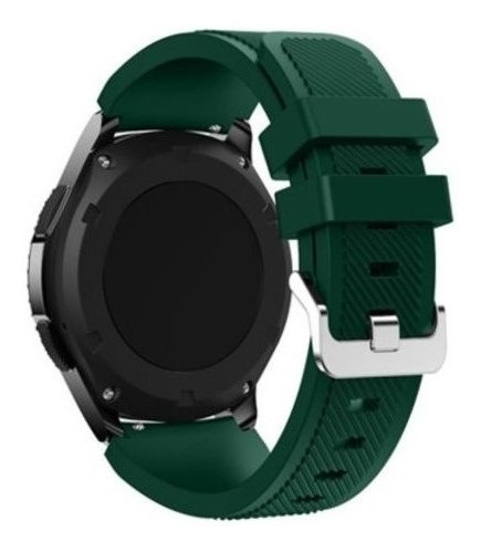 Pulseira Silicone Basic Para Galaxy Watch 3 45mm Verde