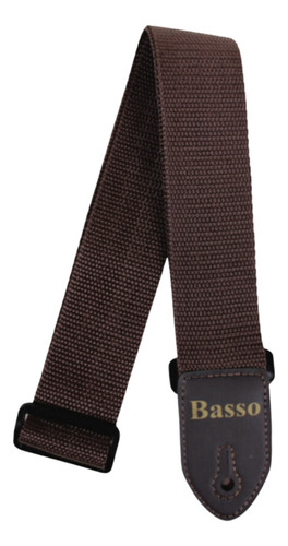 Correia Basso Ny10 Marrom Nylon